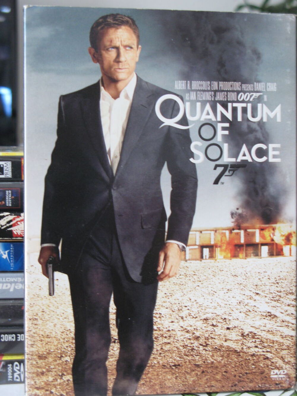 Quantum of Sokace 007 DVD et blu-ray