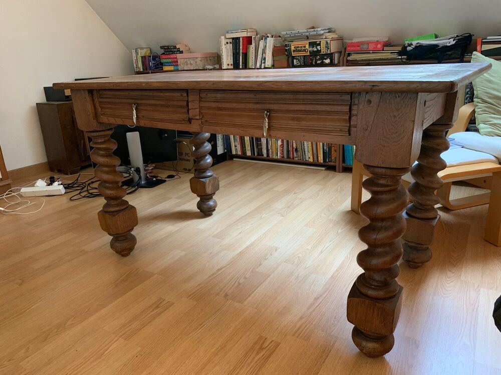 Table bureau en ch&ecirc;ne Meubles