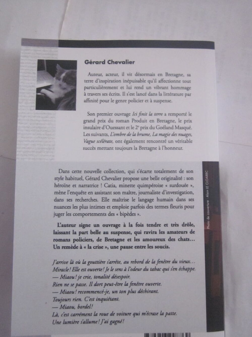 MIAOU BORDEL ( QUIMPER ) policier BRETON PALEMON Livres et BD
