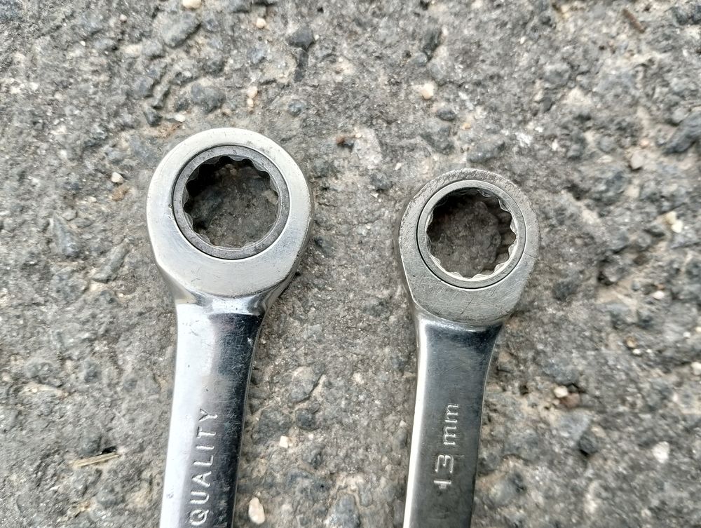 WURTH Cl&eacute; mixte &agrave; cliquet 72 dents 13 mm Bricolage