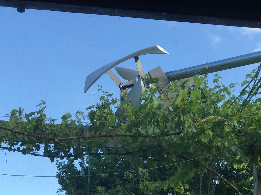 &Eacute;olienne vertical sans bruit et pour lieux vent&eacute;s 48v 600w. Bricolage