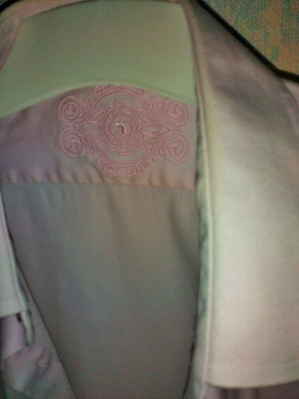 chemise manches longues rose Olly Gan Vtements