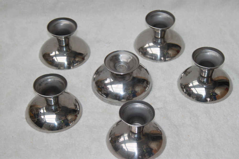 6 Coupes de glace inox massif Cuisine
