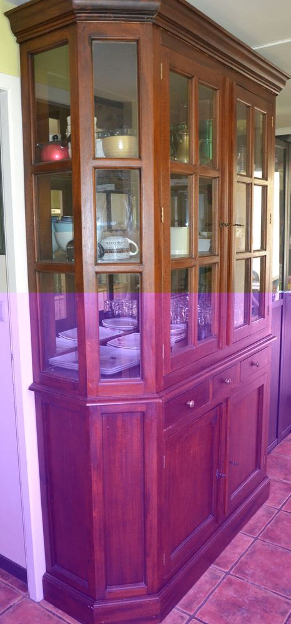 Buffet cuisine en bois e Electroménager