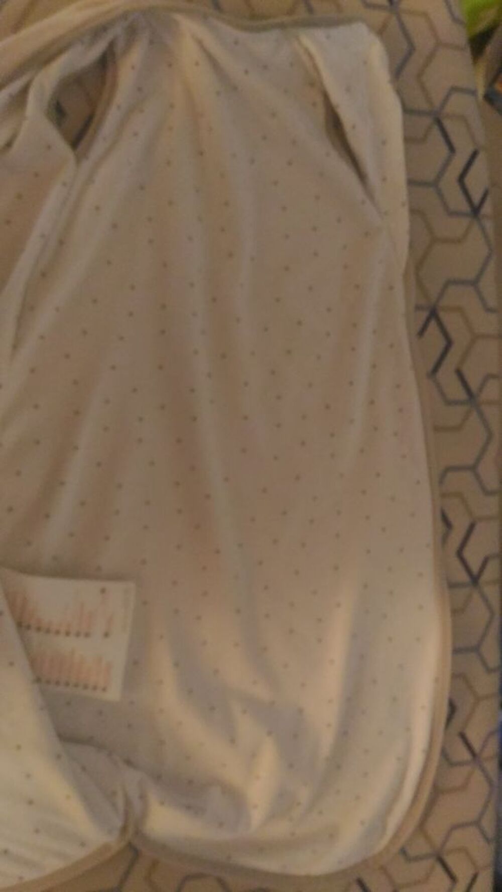 Gigoteuse CHARMTROLL beige, blanc ? taille 6 mois Puériculture