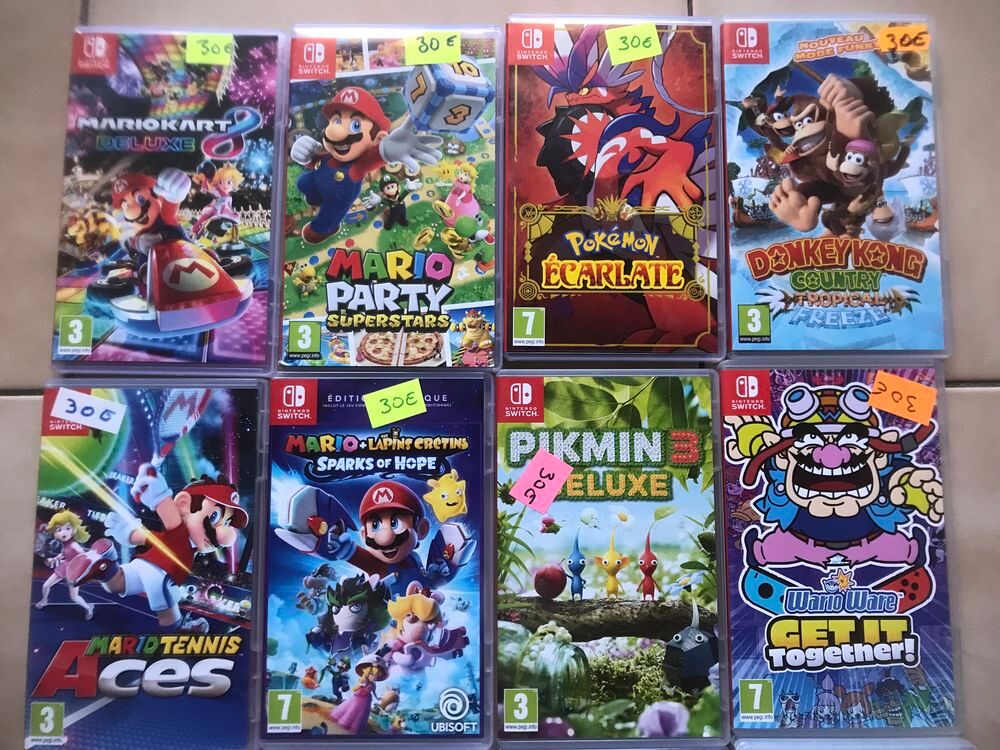 jeux switch a la &eacute;change contre rpg switch uniquement Consoles et jeux vidéos