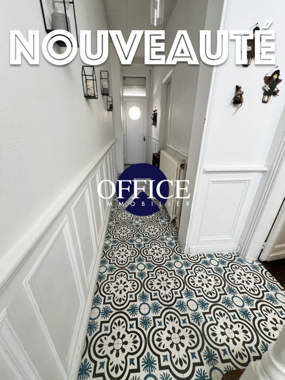 Vente Maison LENS – MAISON BOURGEOISE 1930 – VOLUMES IMPRESSIONNANTS – 4 CHAMBRES – CHARME DE L'ANCIEN Lens