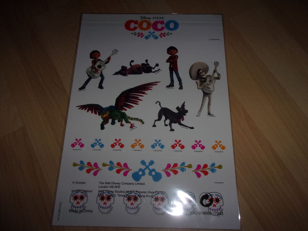 Stickers Coco (Neufs) Jeux / jouets
