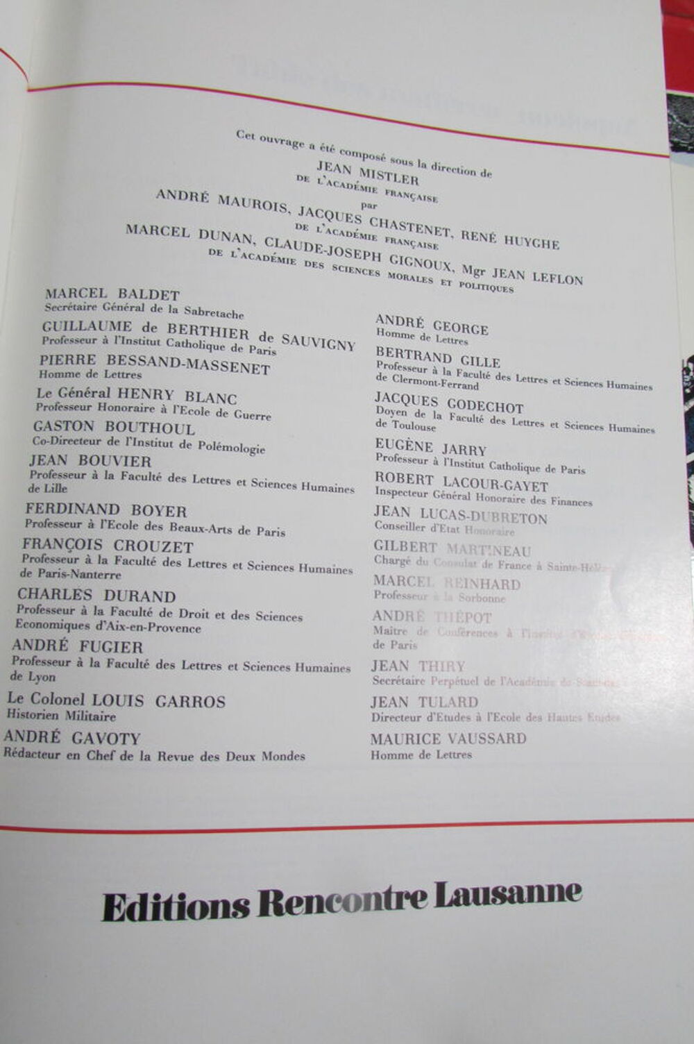 S&eacute;rie de 12 volumes de la vie de Napol&eacute;on , 1970 