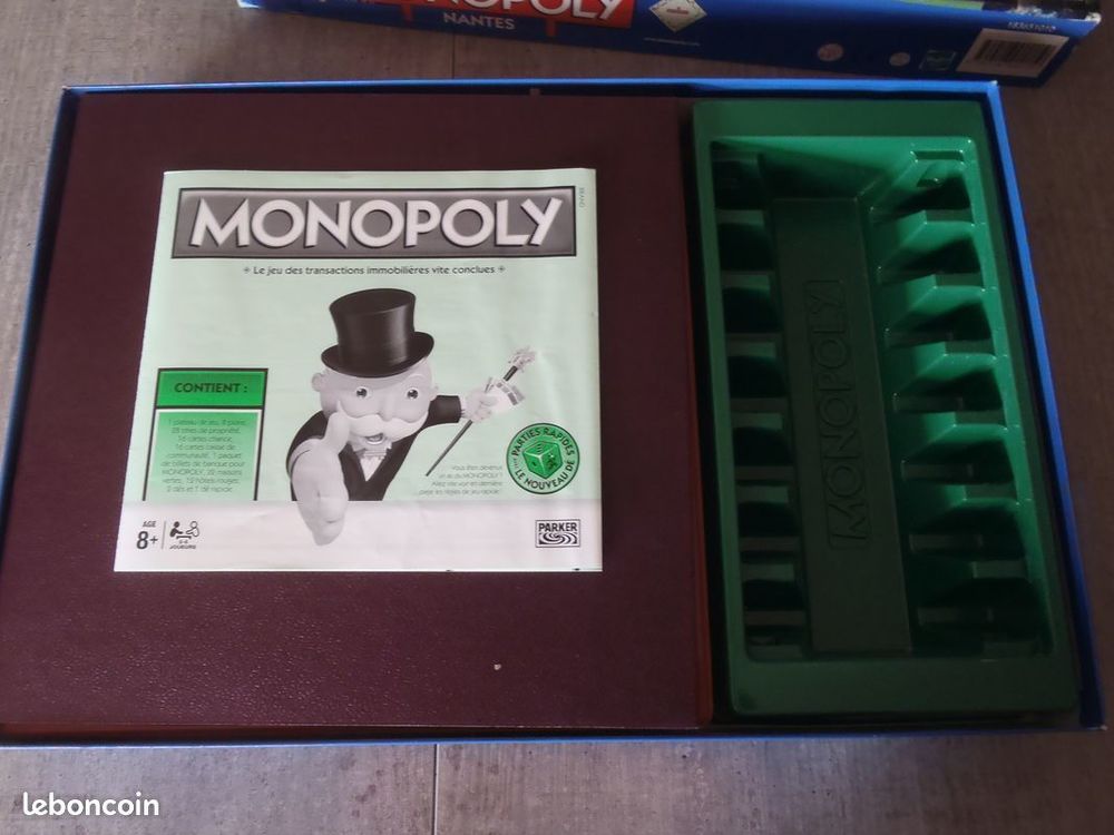 Monopoly Nantes comme neuf. Jeux / jouets