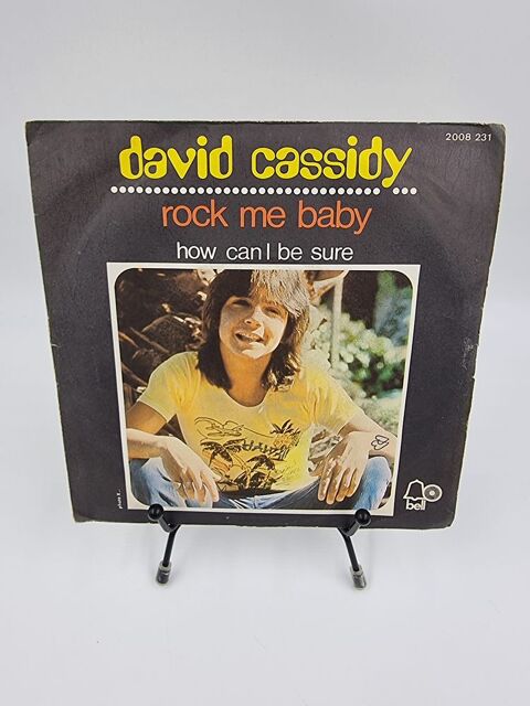 Vinyle 45 tours David Cassidy : Rock me Baby 2 Vulbens (74)
