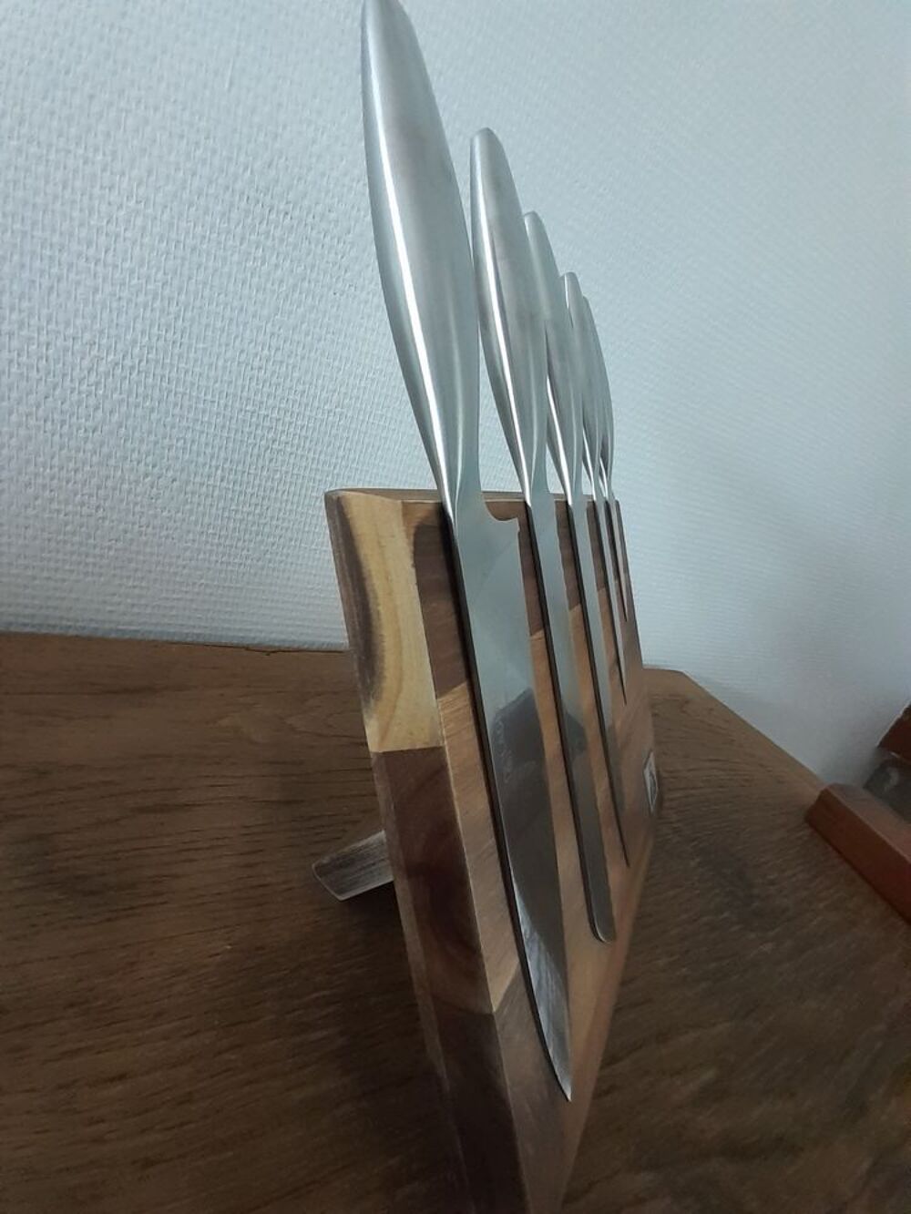 5 couteaux laguiole bloc aimante Cuisine