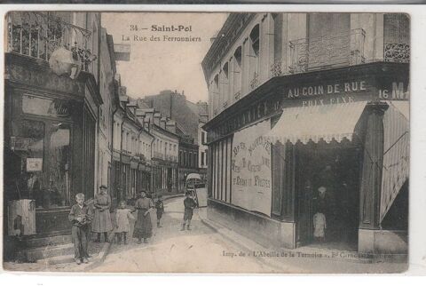 Dt  62 -. SAINT POL - La Rue des Ferronniers.- 3 Doullens (80)
