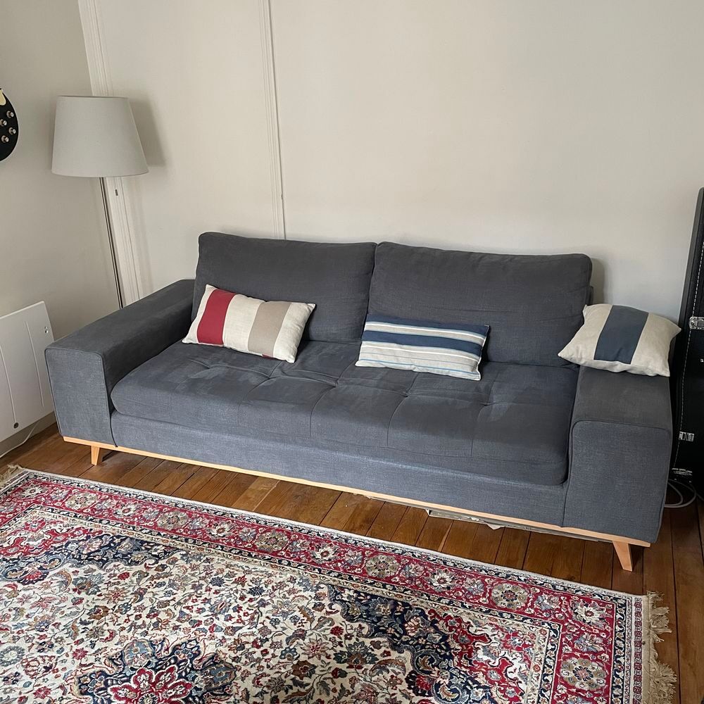 Canap&eacute; scandinave Alinea Picabia Gris Meubles