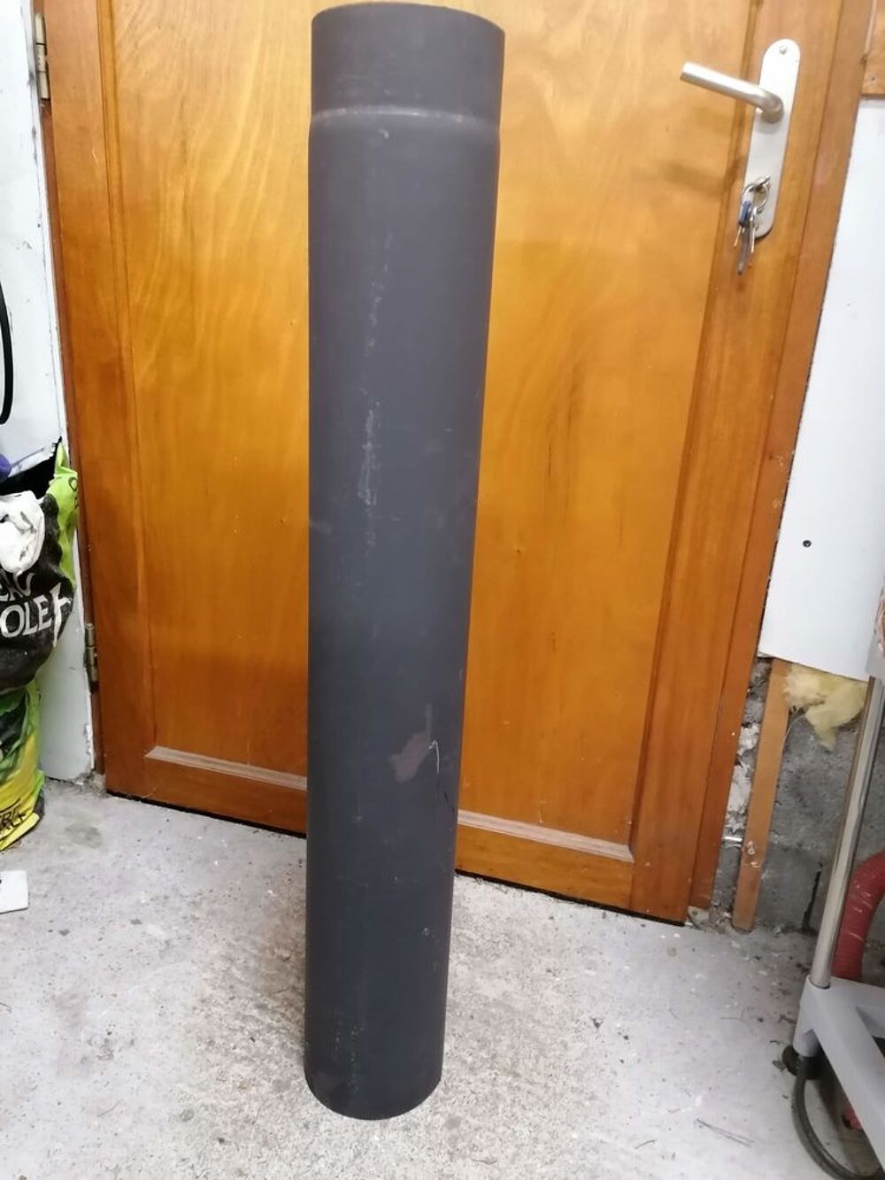 Tube po&ecirc;le a bois chemin&eacute;e 1 m&egrave;tres Diam&egrave;tre 150 mm Bricolage