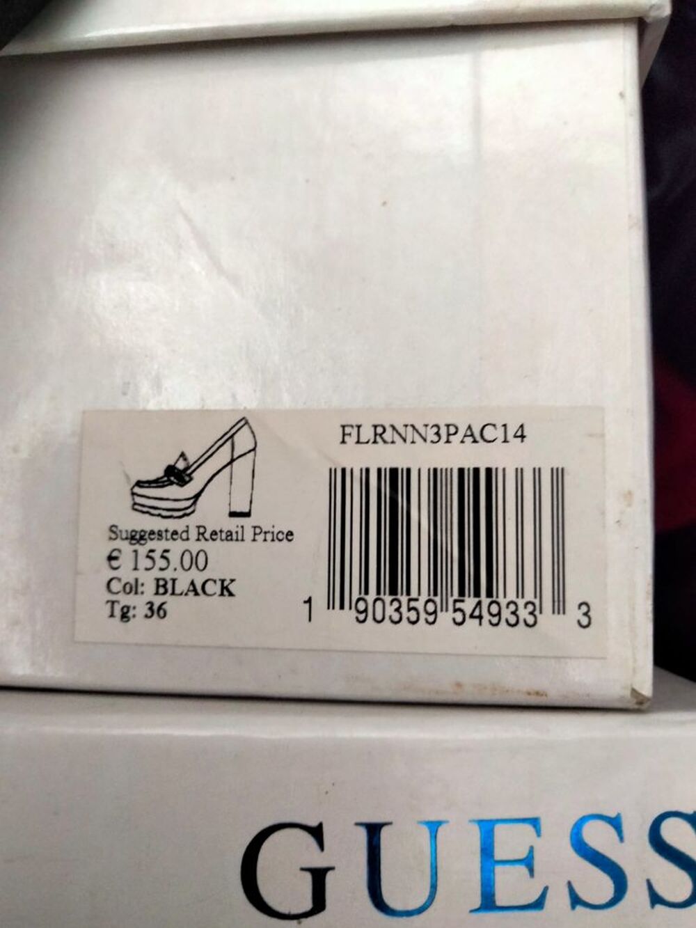 MOCASSINS GUESS 36 Chaussures