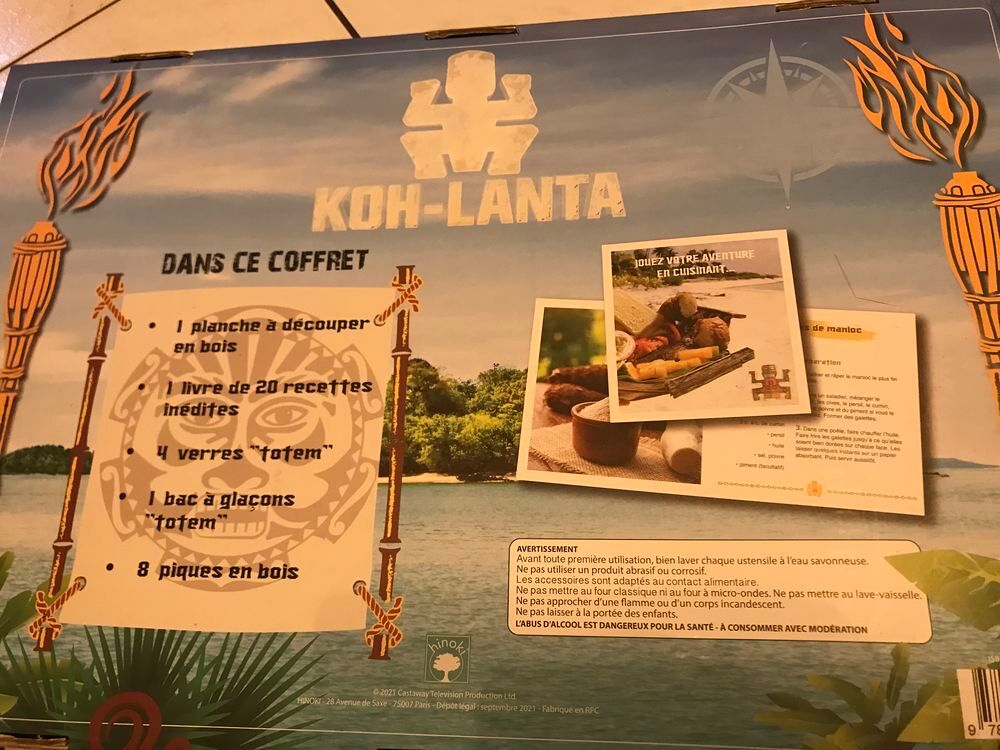 COFFRET KO LANTA + recettes Décoration