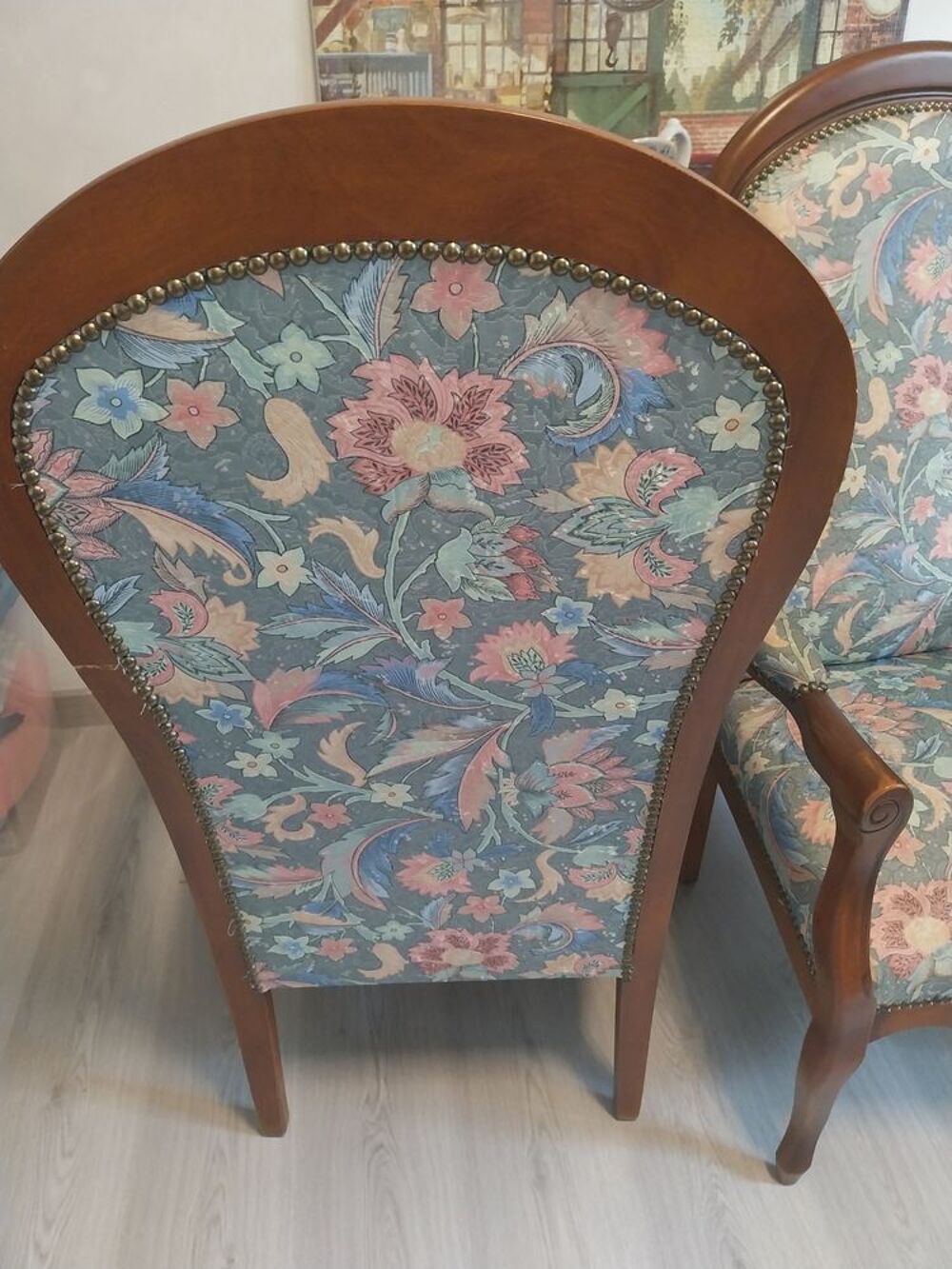 Fauteuil Voltaire tr&egrave;s peu servi d&eacute;coration vintage Meubles