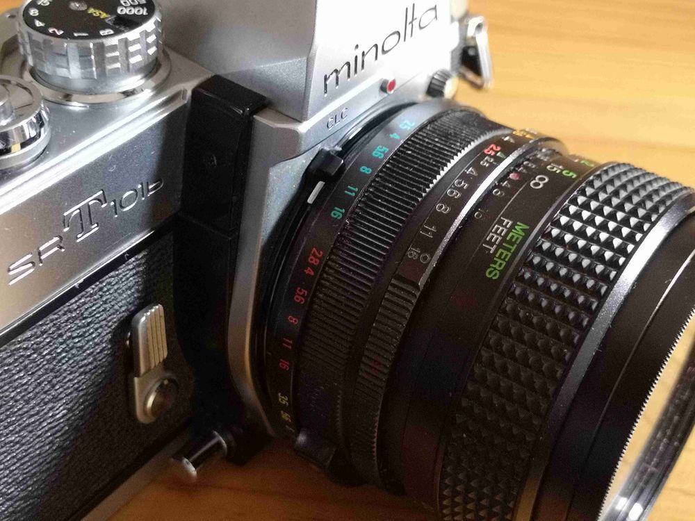 Appareil photo argentique Minolta SR-T 101b Photos/Video/TV