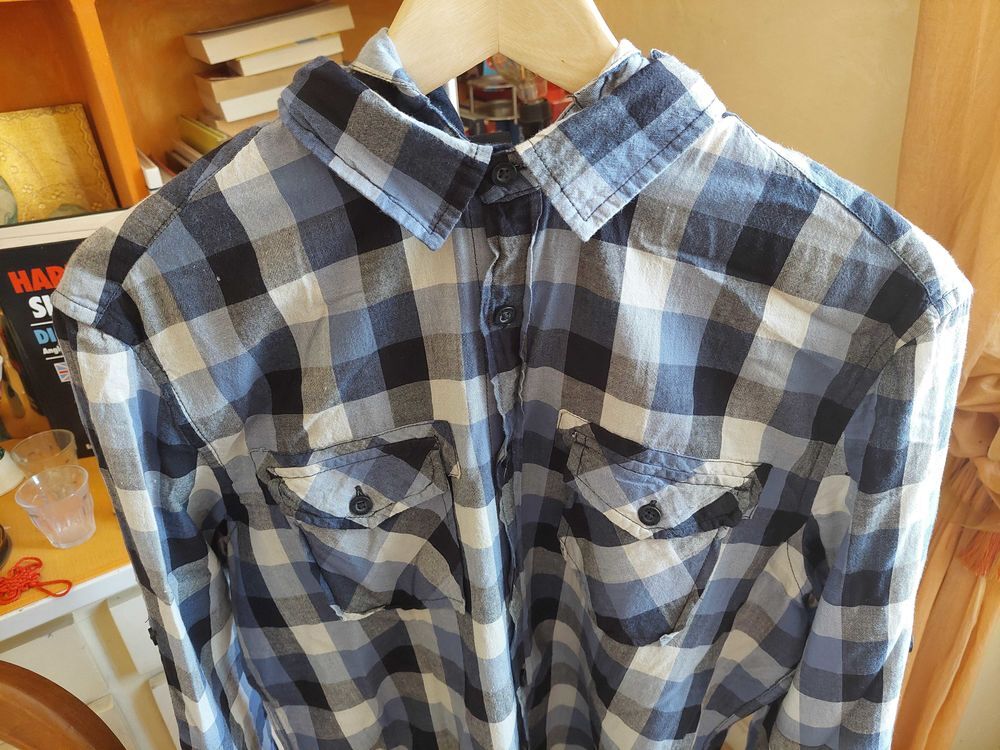 Chemise capuche taille M Vtements