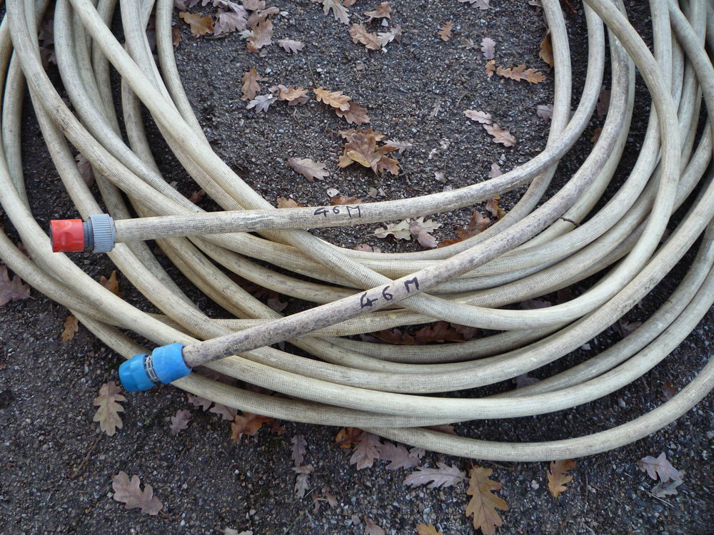 Tuyau arrosage 46m/diam&egrave;tre 25mm (G) Jardin