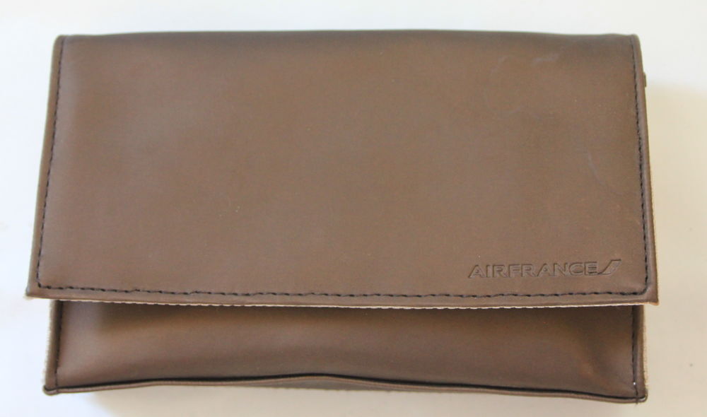 Trousse de toilette AIR FRANCE Business class marron 