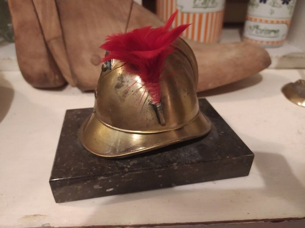 Casque Pompier Presse Papier Sapeurs-Pompiers Indre et Loire 