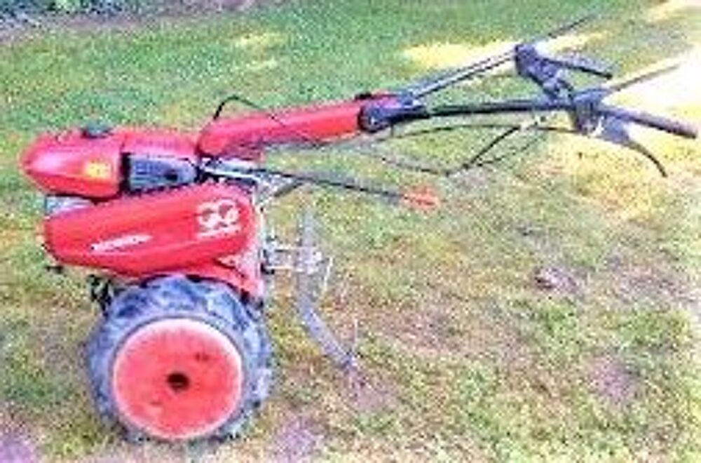 rotovator pour motoculteur STAUB + charrue brabant Jardin