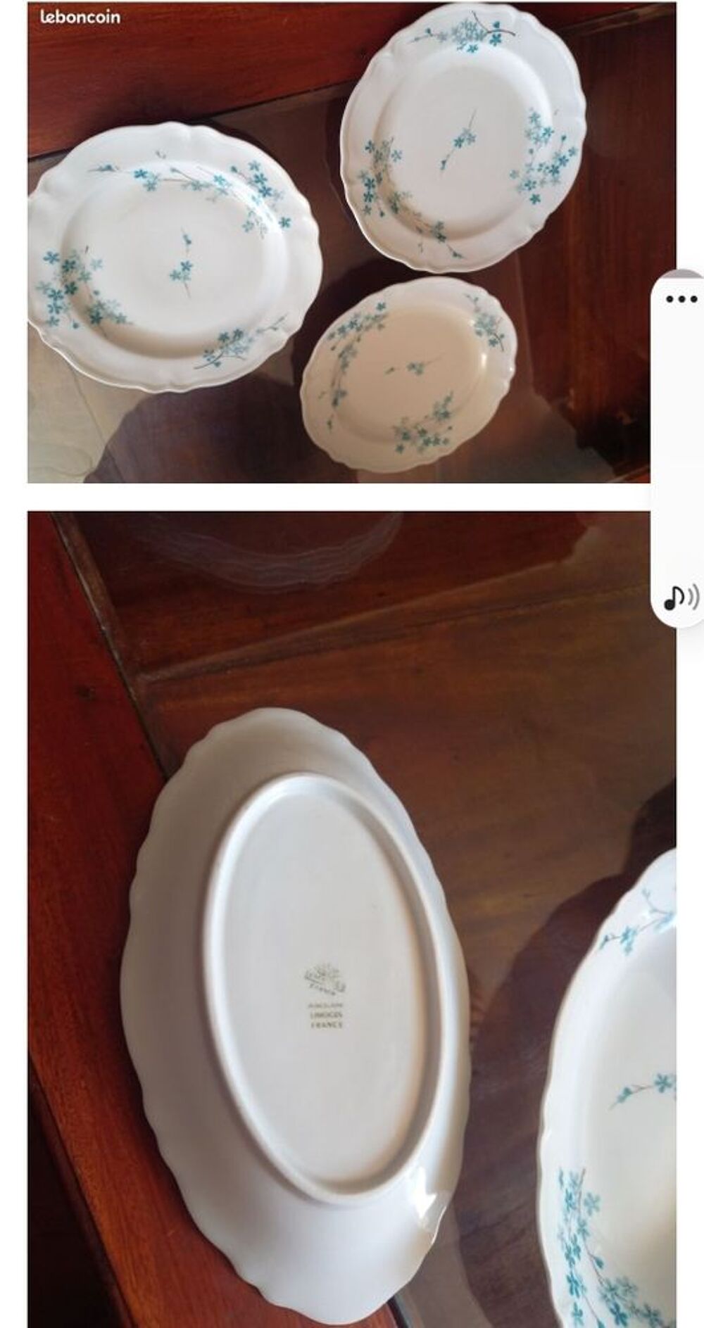 Service en porcelaine de limoges Electroménager
