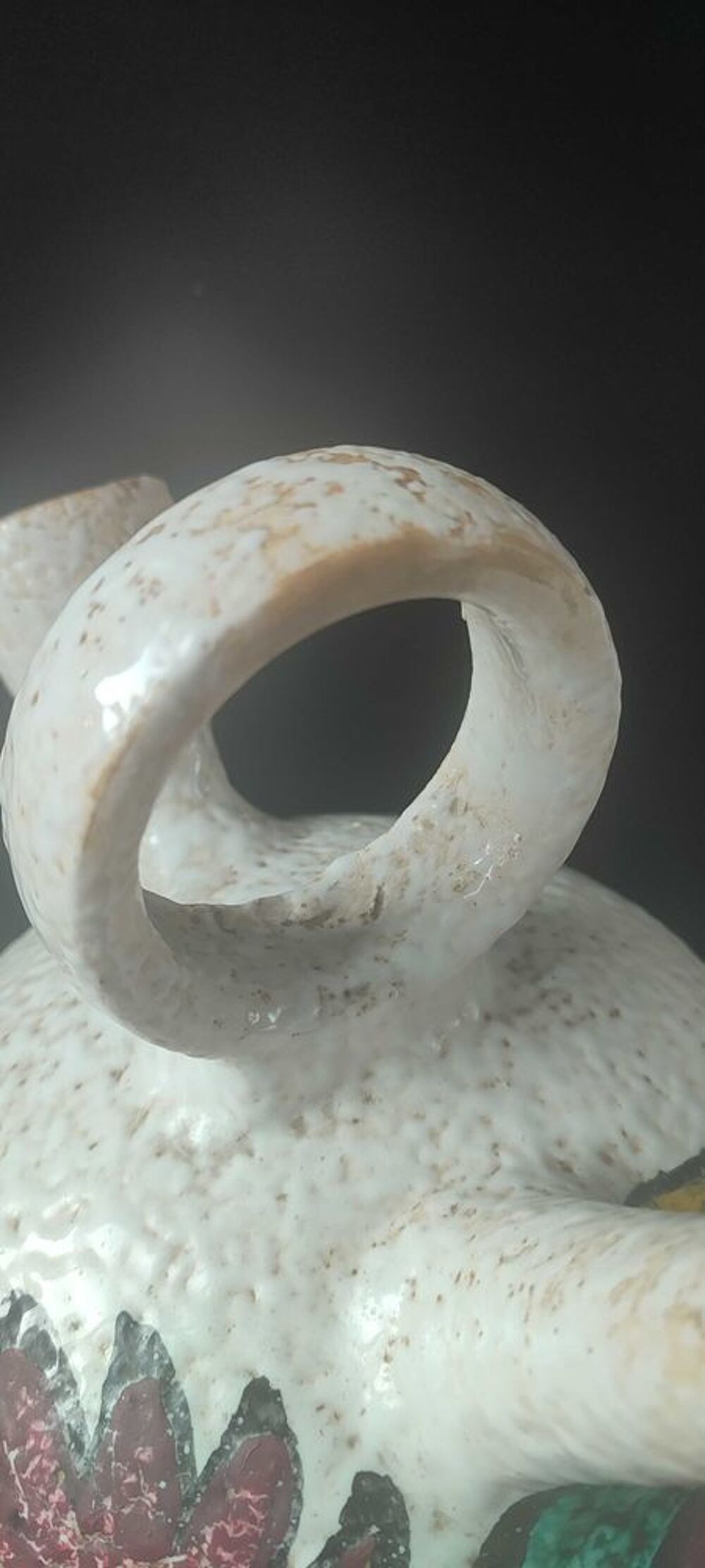 Grande chevrette en c&eacute;ramique de Pablo Sanguino Toledo 