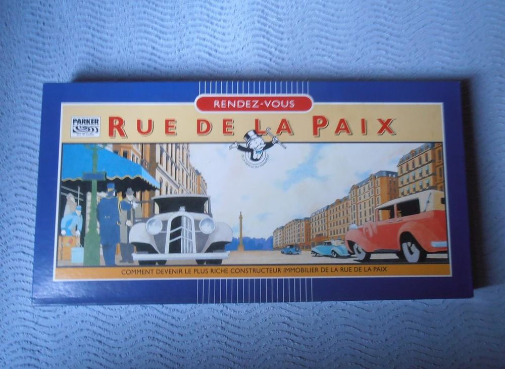 Coffret jeu de soci&eacute;t&eacute; Vintage : Rendez-vous Rue de la Paix
Jeux / jouets