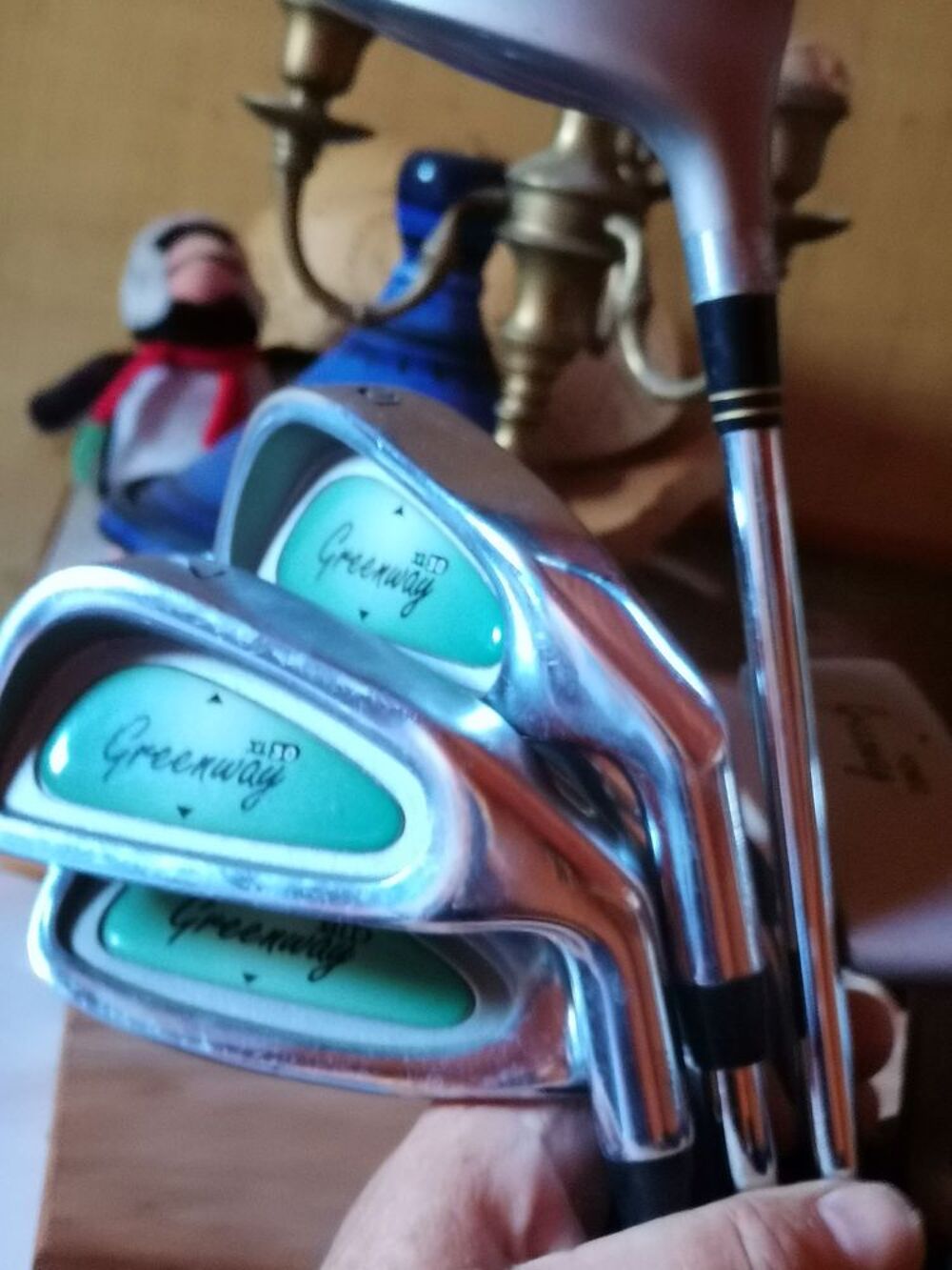 Demi ensemble clubs et sac de golf femme Sports
