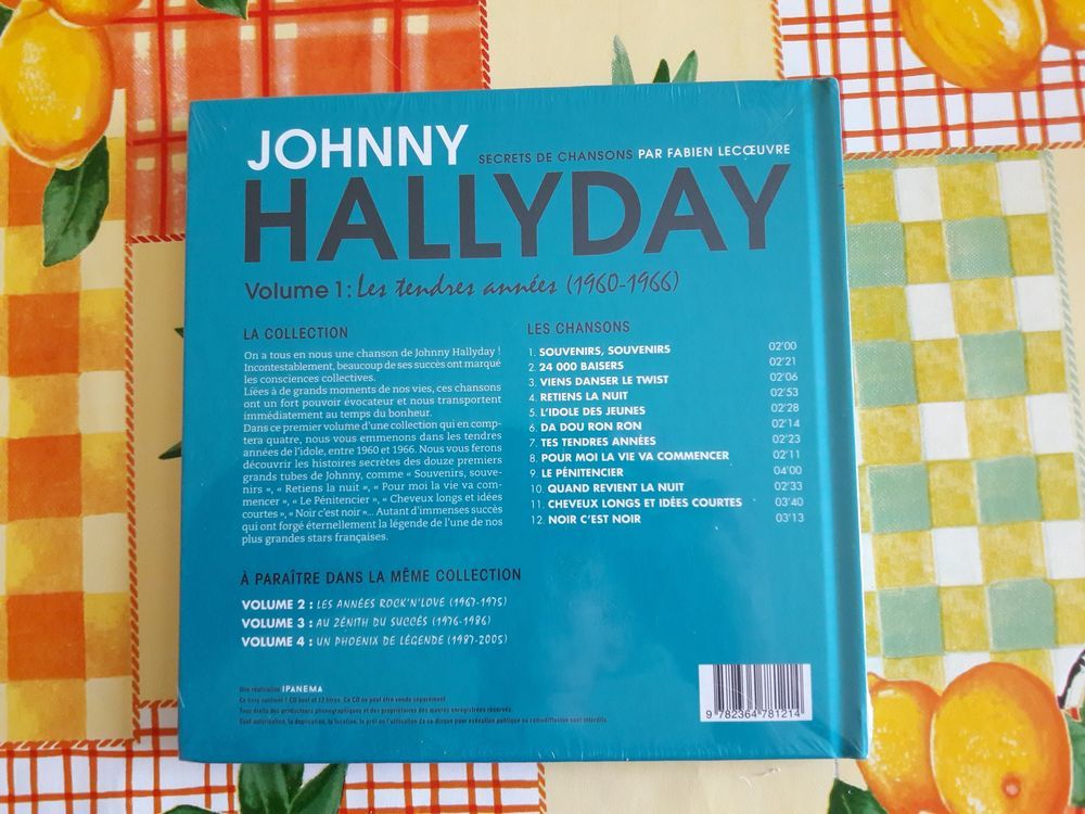 VOL N&deg;1 SECRETS de CHANSON 1960-1966 JOHNNY HALLYDAY CD et vinyles