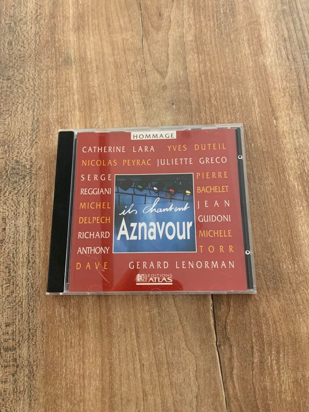 CD " Ils chantent Aznavour " CD et vinyles