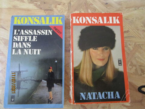 lot de trois livres de KONSALIK 3 Chanteloup-en-Brie (77)