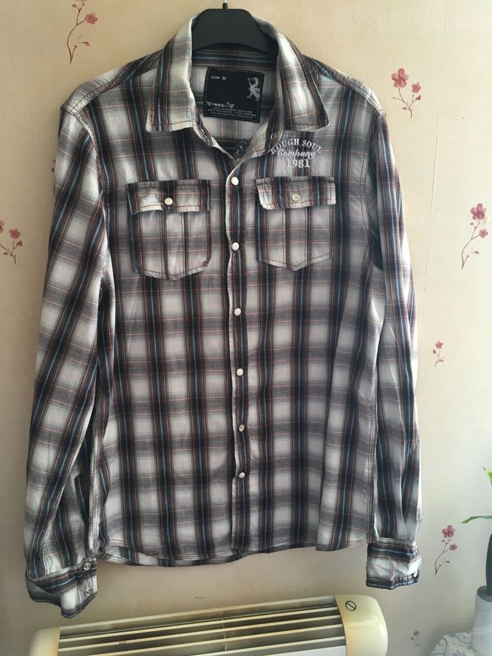  chemise a carreau homme Vêtements