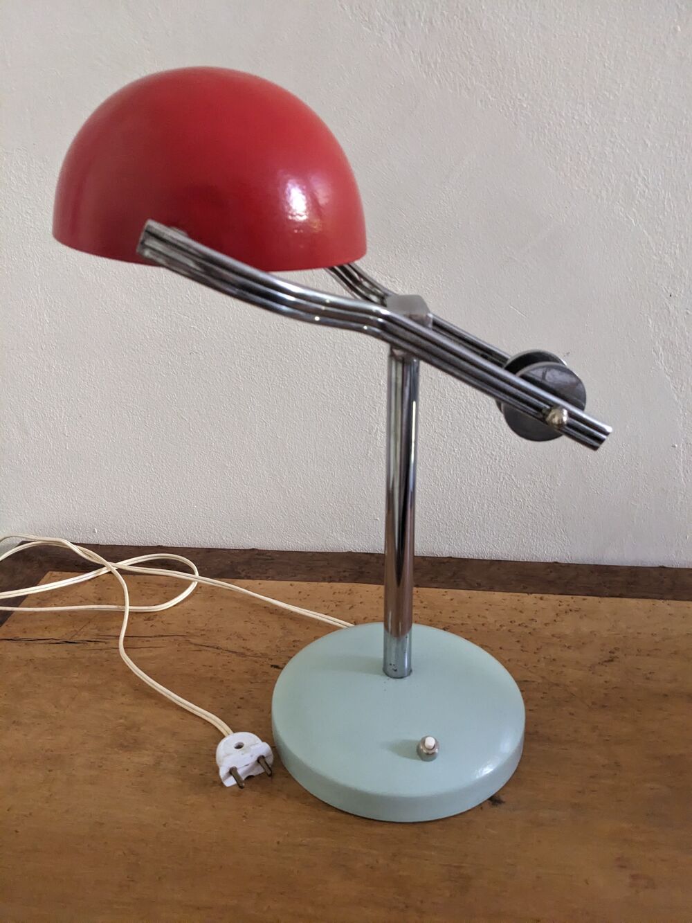 Lampe vintage 1950 Gino SARFATTI arte luce ..Lampe de table 