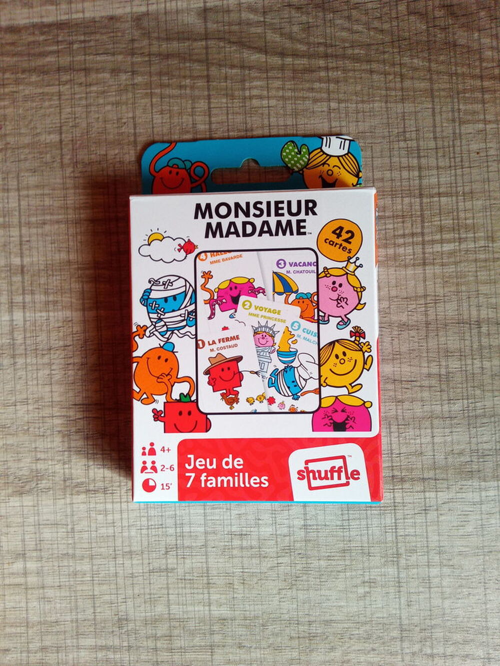 Jeu des 7 familles Monsieur Madame (Neuf) Jeux / jouets