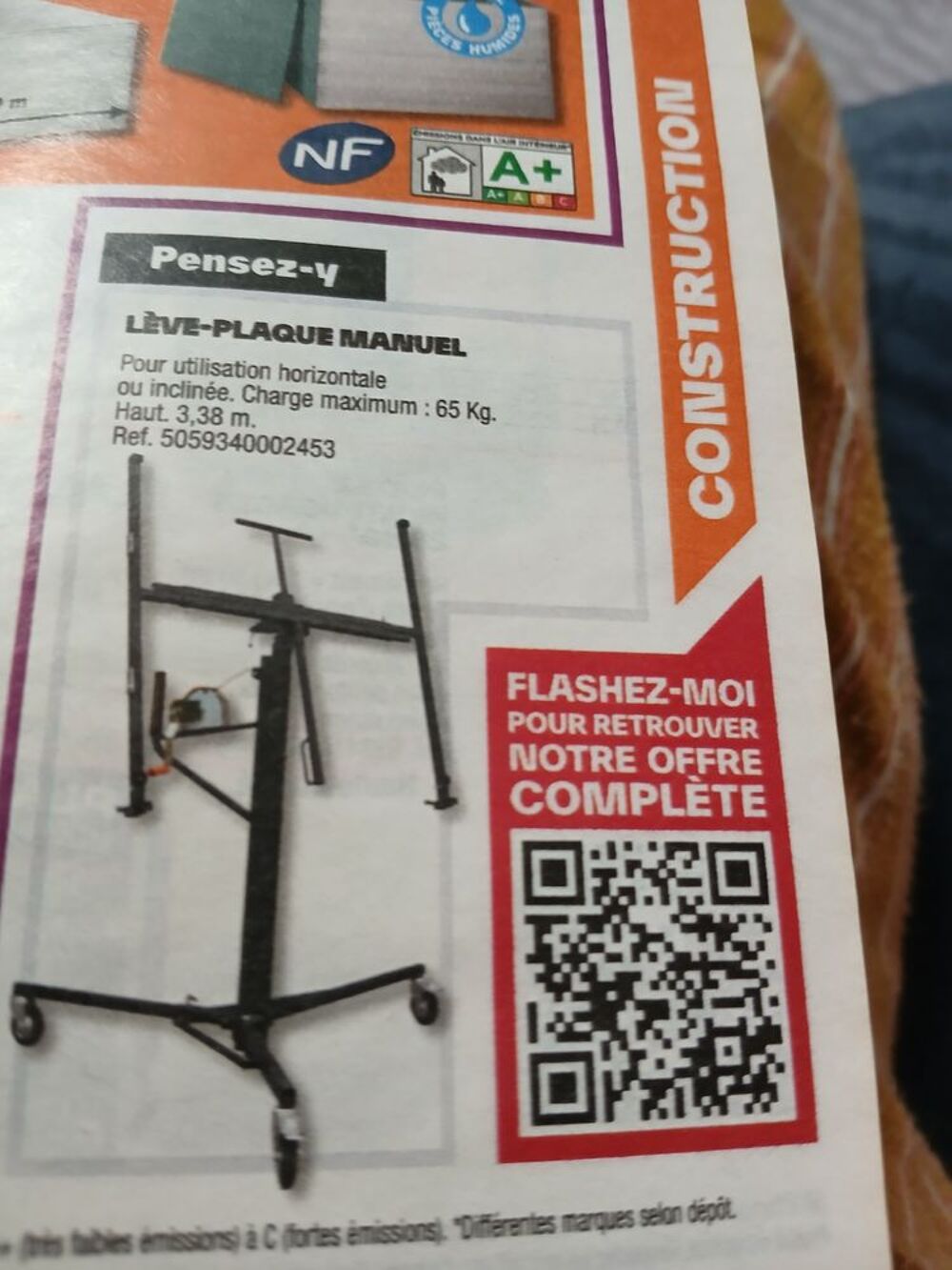 L&egrave;ve plaque et taille haie essence Bricolage