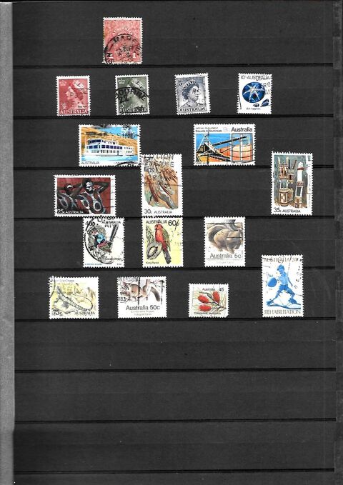 Timbres AUSTRALIE & NOUVELLE ZELANDE 0 Mulhouse (68)