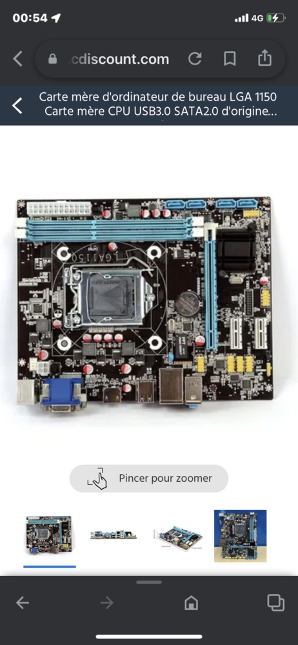 Pc et carte m&egrave;re et des cartes graphiques Matériel informatique
