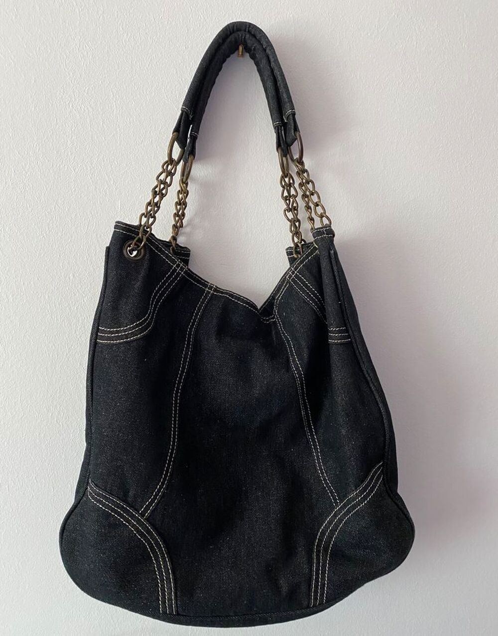 Sac a main en jean neuf Maroquinerie