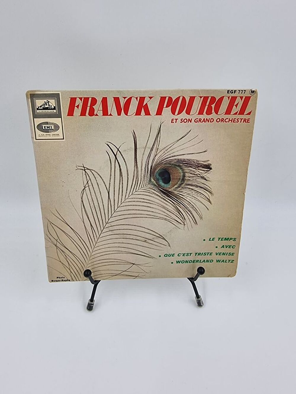 Vinyle 45 tours Franck Pourcel : Le Temps / Avec... CD et vinyles