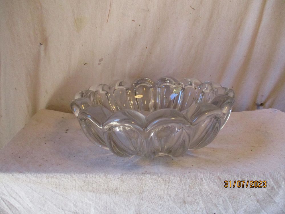 belle coupe en verre taill&eacute;e Cuisine