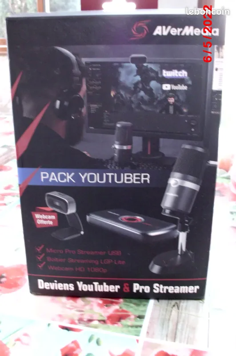 Pack Youtuber Matériel informatique