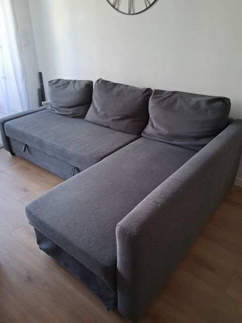 Canap� Ik�a gris FRIHETEN (achet� 500) 200 Montpellier (34)