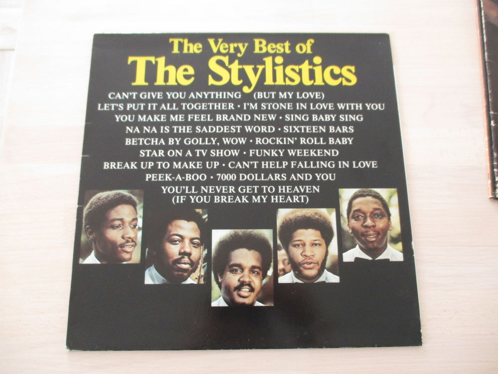 THE STYLISTICS 33 TOURS MOTOWN SOUL FUNK CD et vinyles