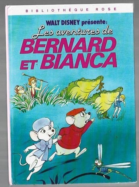 bibliotheque rose - les aventures de bernard et bianca - 198 0 Fougères (35)