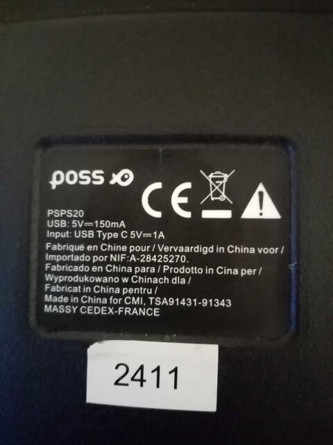 enceinte Bluetooth 200w ps20 noir poss 50 Biarritz (64)