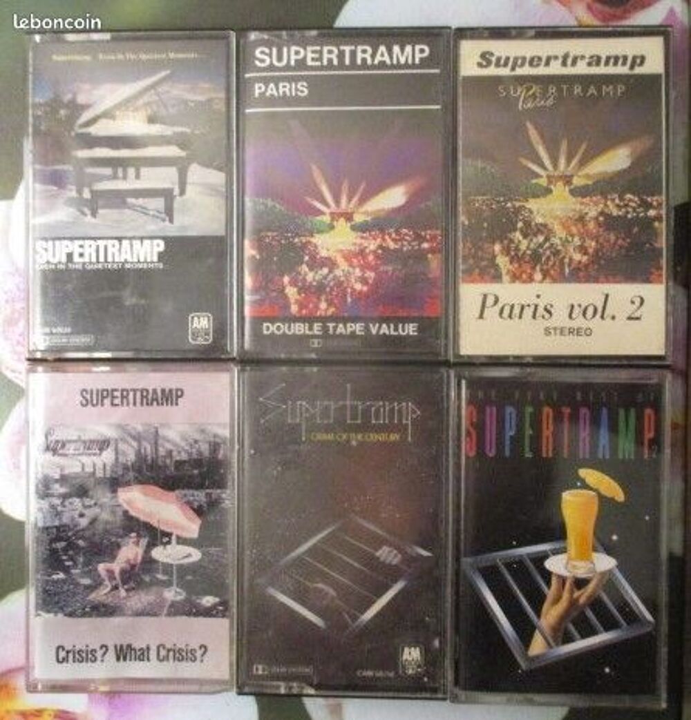 Cassettes audio Supertramp CD et vinyles